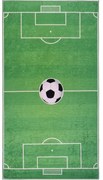 Zielony dziecięcy dywan do zabawy odpowiedni do prania 100x160 cm Soccer Time – Vitaus