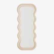 Lustro Ścienne W Aksamicie Mariela Papiro & ↑180 - Sklum