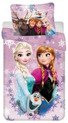 Bawełniana pościel dziecięca jednoosobowa 140x200 cm Frozen – Jerry Fabrics