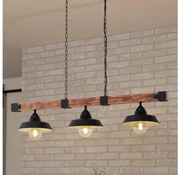 Eglo 44086 - Żyrandol na łańcuchu OLDBURY 3xE27/60W/230V