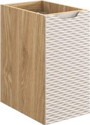 Szafka łazienkowa OCEAN BEIGE 81-30-1D 30cm dąb olejowany/beżowa COMAD