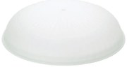 Uniwersalny szklany klosz zamienny ROCCA E27, średnica 40 cm, biały