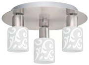 Eglo - LED plafon MY CHOICE 3xE14/4W/230V chrom/biały