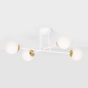 Biała nowoczesna lampa sufitowa - A493 F0-E63