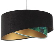 Lampa wisząca DARK ELEGANCE czarna/złota BPS KONCEPT
