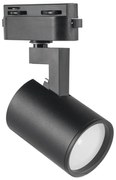 Oświetlenie punktowe do systemu szynowego LYNX 1xGU10/10W/230V czarny