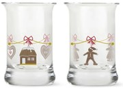 Szklanki do whiskey 30 ml zestaw 2 szt. Holmegaard Christmas – Holmegaard