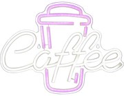 Różowy neon LED 5 W Plexy – Star Trading