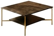 Stolik konferencyjny Gold Line Walnut