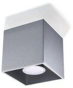 Plafon QUAD 1 szary SOLLUX  LIGHTING