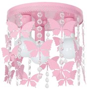Lampa dziecięca ELZA butterflies 3xE27/60W/230V