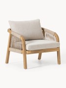 Fotel ogrodowy z drewna akacjowego Lu