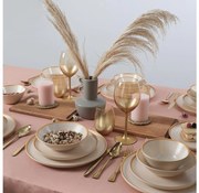 Zestaw obiadowy 24 szt. beżowy/ceramika