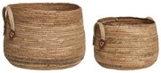 Wiklinowe koszyki zestaw 2 szt. ø 39x28,5 cm Aosta – House Nordic