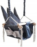 Szara huśtawka dla dziecka L7-B64