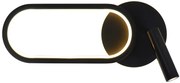 Czarny nowoczesny kinkiet metalowy - D217 C8-B05