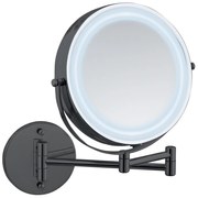 Lusterko kosmetyczne z LED na ścianę LUMI, montaż bez wiercenia