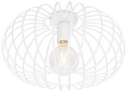 Designerska lampa sufitowa biała 39 cm - JohannaDesignerski Oswietlenie wewnetrzne