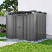PRIMEYARD 220 x 160 cm Domek narzędziowy, szaroperłowy - (GFPV01009)
