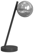 ONLI - Lampa stołowa PALOMA 1xG9/10W/230V 38,5 cm czarny/dymny