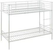 Łóżko piętrowe DUOTIS II - 2 × 90 × 190 cm - Biały