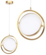 LAMPA WISZĄCA LED APP1791-CP Złota Szczotkowana