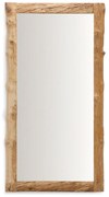 Lustro ścienne z drewnianą ramą 105x200 cm Ibro – Kave Home