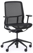Krzesło biurowe ELVI, czarny