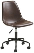 Ciemnobrązowe krzesło biurowe Monaco – House Nordic