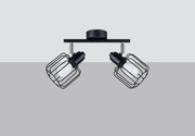 Listwa oświetleniowa BELUCI 2 czarna SOLLUX  LIGHTING