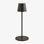 Bezprzewodowa Zewnętrzna Lampa Podłogowa Isona Led Czarna - Sklum