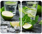 Szklane płyty ochronne MOJITO na kuchenkę – 2 sztuki, WENKO