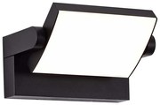 LED zewnętrzna lampa ścienna LED/17W/230V 4000K IP65 czarna