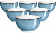 Mäser Zestaw 6 misek Bel Tempo 14 cm, niebieskie