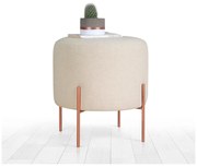 Kremowy puf Copper – Artie