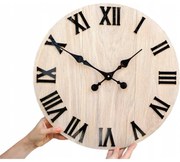 Zegar na ścianę nowoczesny efektowny okrągły cichy do kuchni salonu pokoju