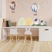 Naklejki na ścianę - Lot balonem