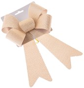 Wstążka świąteczna 16 x 25 cm, kremowy