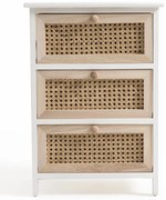 Szeroka komoda Loney z 3 szufladami