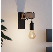 Eglo 43514 - Kinkiet TOWNSHEND 1xE27/10W/230V