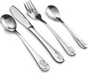 Lamart LT5005 ZOO zestaw sztućców dla dzieci 4 szt,