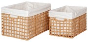 Koszyki zestaw 2 szt. 25x35x22 cm Bustelo – House Nordic