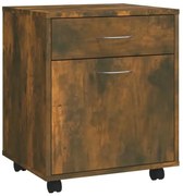 Mobilny Kontenerek Biurowy Przydymiony Dąb M7-K84