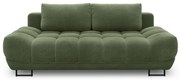 Zielona 3-osobowa sofa rozkładana Windsor &amp; Co Sofas Cumulus