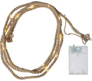 Brązowa girlanda świetlna LED Star Trading Jutta, dł. 2 m