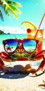 Szybkoschnący ręcznik plażowy JUST CHILL 100x180 cm kolorowy, 100% mikrofibra