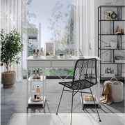 Stół do toalety biały 120x40x78 chino