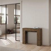 Konsola rozkładana 90x25/181 cm Slick Orzech
