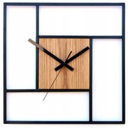 Zegar na ścianę nowoczesny do salonu sypialni cichy kuchenny efektowny loft