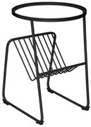 Stolik z gazetnikiem JOY, Ø 46 cm